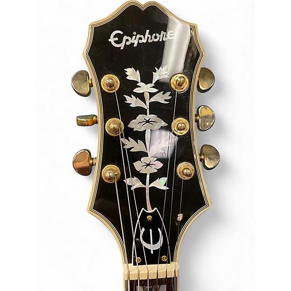 Used Epiphone Sheraton II VS Vintage Sunburst Hollow Body Electric Guitar