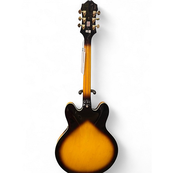 Used Epiphone Sheraton II VS Vintage Sunburst Hollow Body Electric Guitar