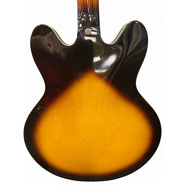 Used Epiphone Sheraton II VS Vintage Sunburst Hollow Body Electric Guitar