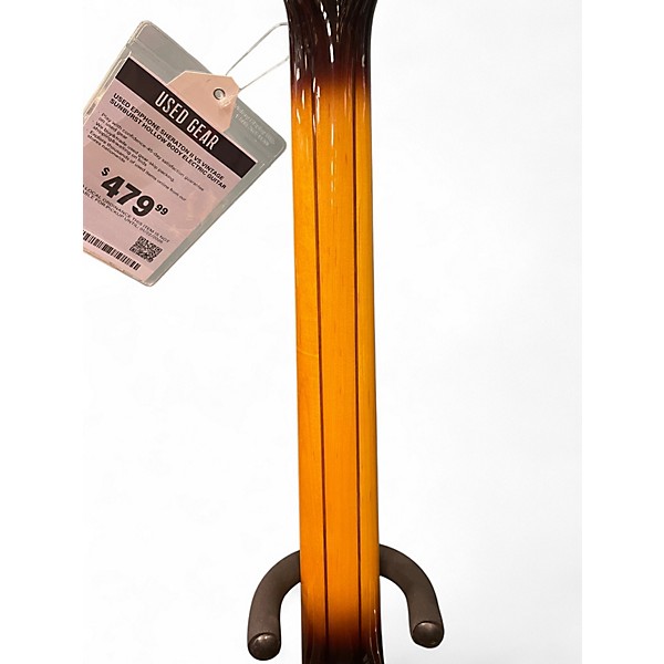 Used Epiphone Sheraton II VS Vintage Sunburst Hollow Body Electric Guitar