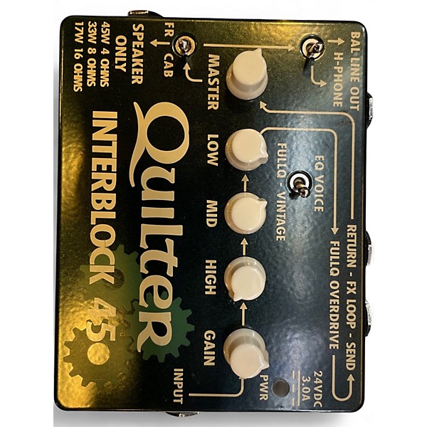 Used Quilter Labs INTERBLOCK 45 Solid State Guitar Amp Head