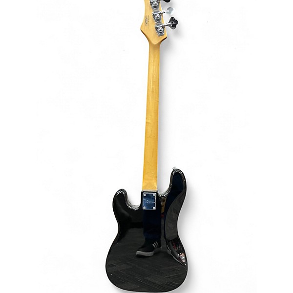 Used 2015 Dean Paramount Black Electric Bass Guitar