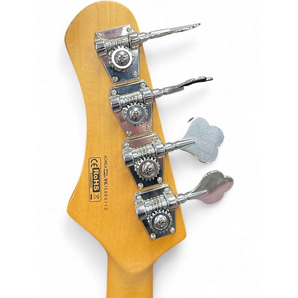 Used 2015 Dean Paramount Black Electric Bass Guitar