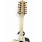 Used Takamine gd35ce12pw Alpine White 12 String Acoustic Electric Guitar