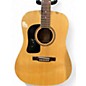 Used Washburn d10slh Natural Acoustic Guitar