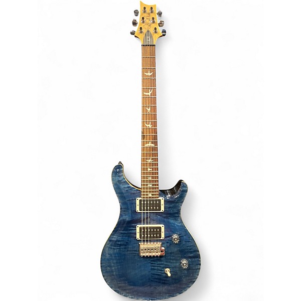 Used PRS CE24 Blue Solid Body Electric Guitar