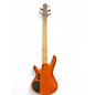 Used Ibanez GSR205 5 String Orange Electric Bass Guitar