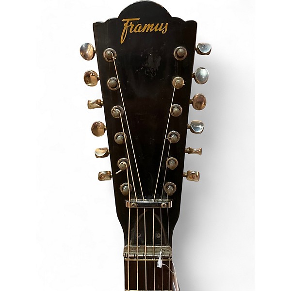 Used 1970s Framus Texan 5/296 2 Color Sunburst Acoustic Guitar