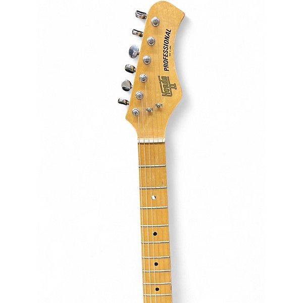 Used Hondo Hondo II Professional Antique White Solid Body Electric Guitar