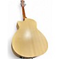 Used Luna bamboo gae Natural Acoustic Electric Guitar