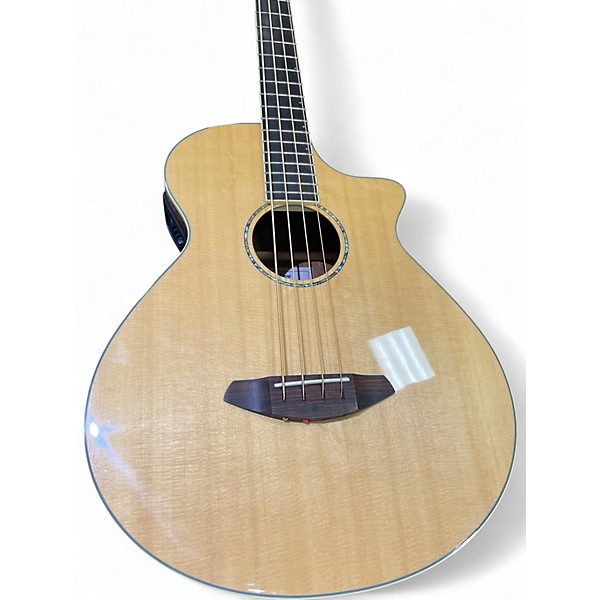 Used Breedlove Studio Bass Natural Acoustic Bass Guitar