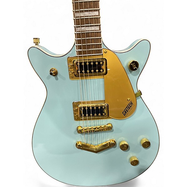 Used Gretsch Guitars G5222 Electromatic Blue Solid Body Electric Guitar