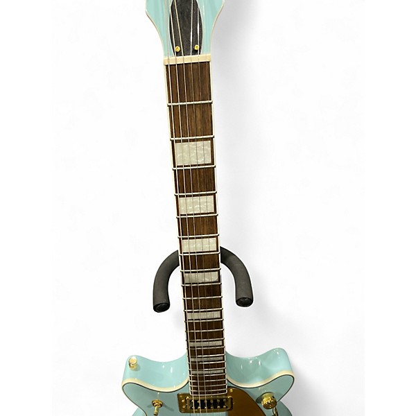 Used Gretsch Guitars G5222 Electromatic Blue Solid Body Electric Guitar