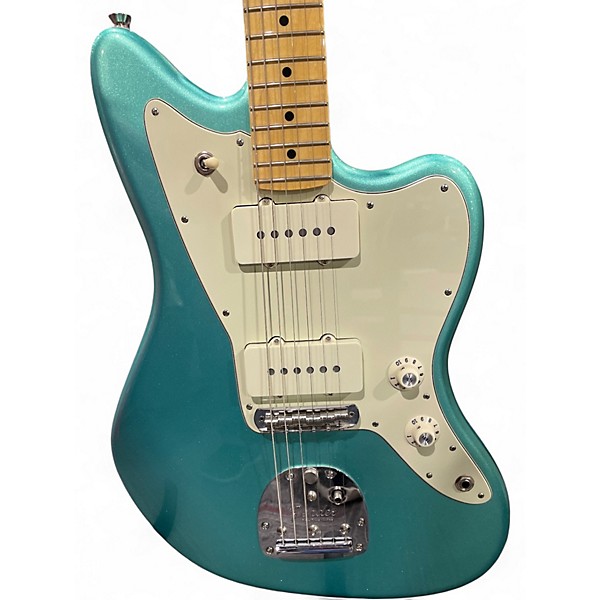Used 2016 Fender American Professional Jazzmaster Seafoam Green Solid Body Electric Guitar