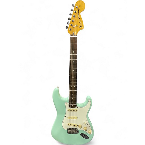 Used Fender Vintera 70s Stratocaster Seafoam Green Solid Body Electric Guitar