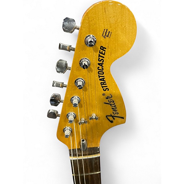 Used Fender Vintera 70s Stratocaster Seafoam Green Solid Body Electric Guitar