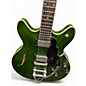 Used Guild sf-1dcgvt Green Hollow Body Electric Guitar