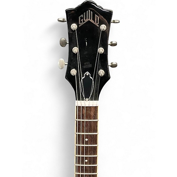 Used Guild sf-1dcgvt Green Hollow Body Electric Guitar