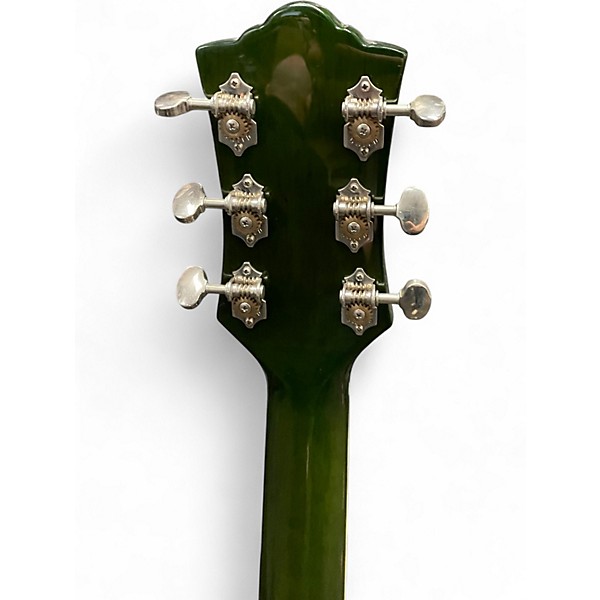 Used Guild sf-1dcgvt Green Hollow Body Electric Guitar