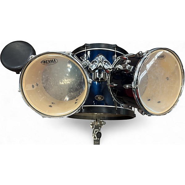 Used TAMA 5 Piece Imperialstar Blue Drum Kit