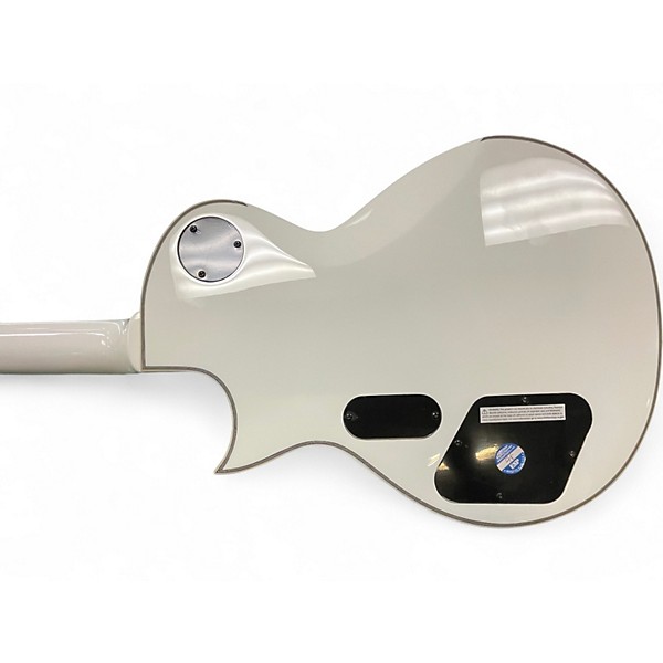 Used ESP LTD James Hetfield Signature Iron Cross Snow White Solid Body Electric Guitar