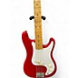 Vintage 1980s Fender Bullet Bass Deluxe Red Electric Bass Guitar