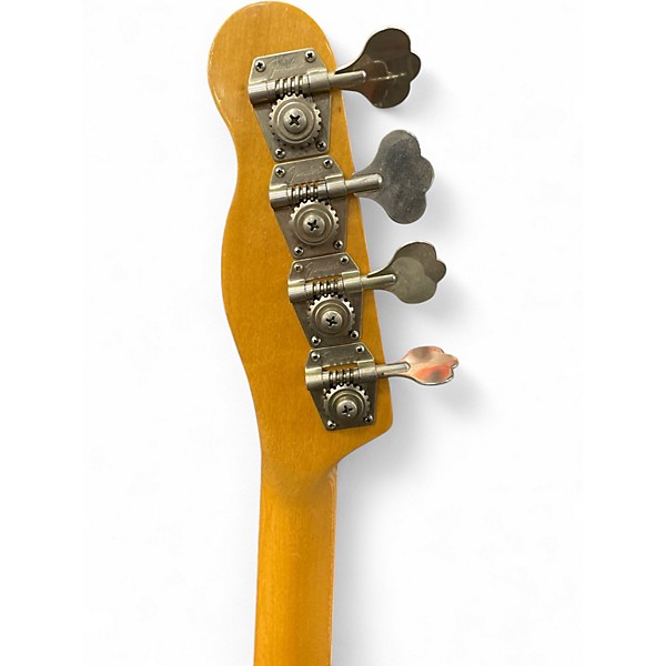 Vintage 1980s Fender Bullet Bass Deluxe Red Electric Bass Guitar