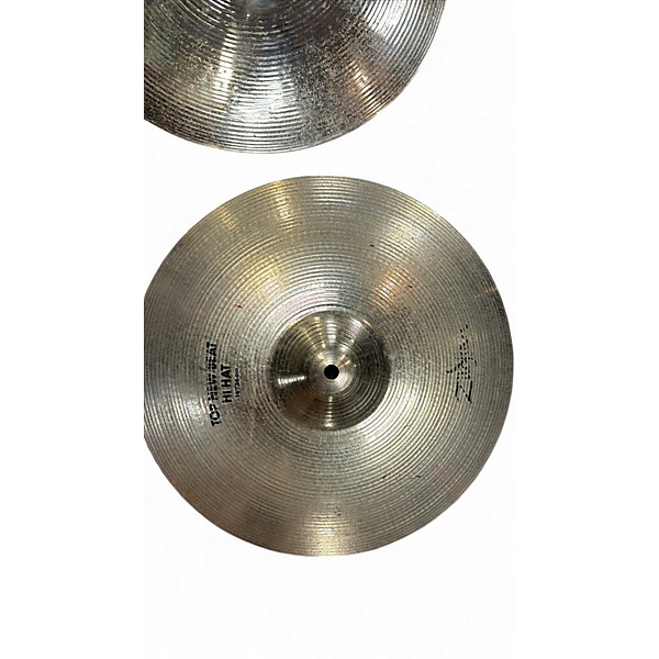 Used Zildjian 14in NEW BEAT PLATINUM PAIR Cymbal