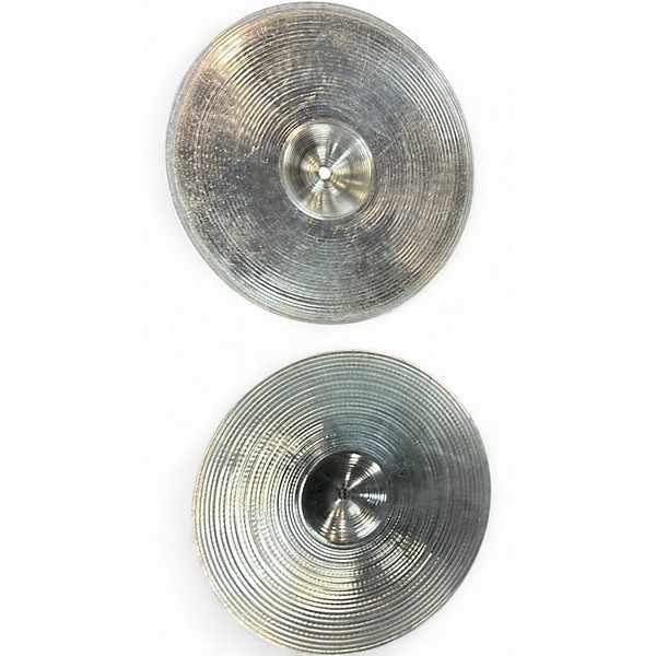 Used Zildjian 14in NEW BEAT PLATINUM PAIR Cymbal