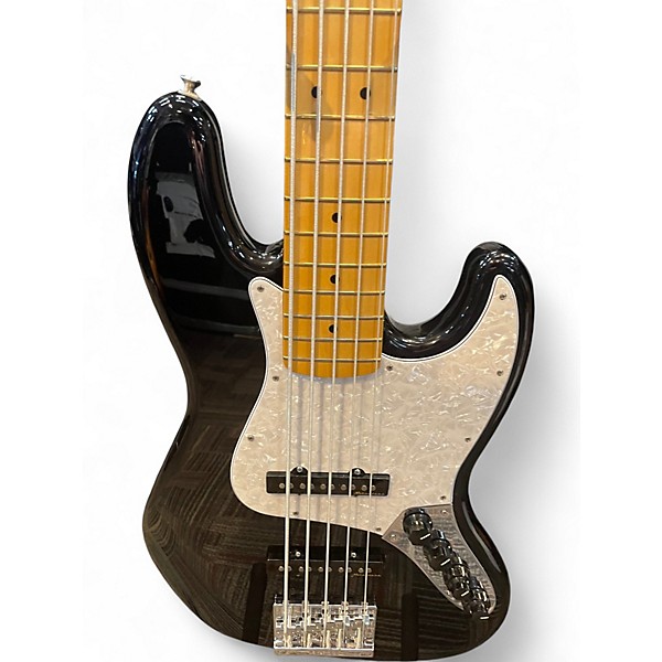 Used Fender Player II Modified Active Jazz Bass V Black Electric Bass Guitar