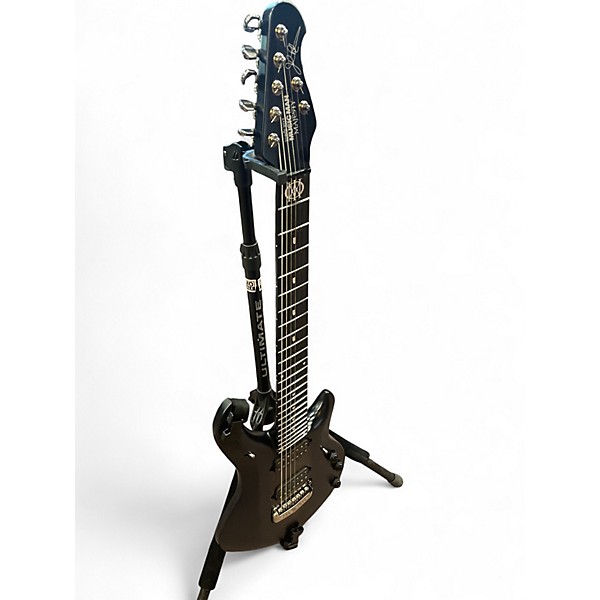 Used Ernie Ball Music Man Majesty 7 Graphite Pearl Solid Body Electric Guitar