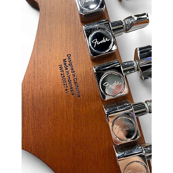 Used Fender Acoustasonic Standard Jazzmaster Black Acoustic Electric Guitar