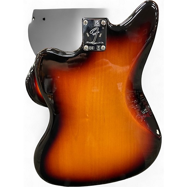 Used Fender Player Jazzmaster 3 Tone Sunburst Solid Body Electric Guitar