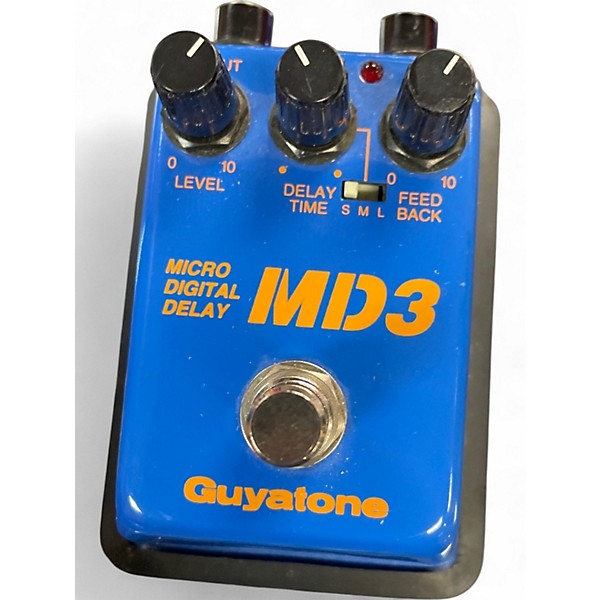 Used Guyatone MD3 MICRO DIGITAL DELAY Effect Pedal