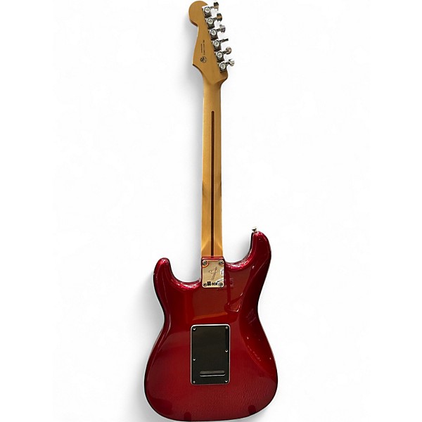 Used Fender Player Stratocaster Candy Apple Red Solid Body Electric Guitar