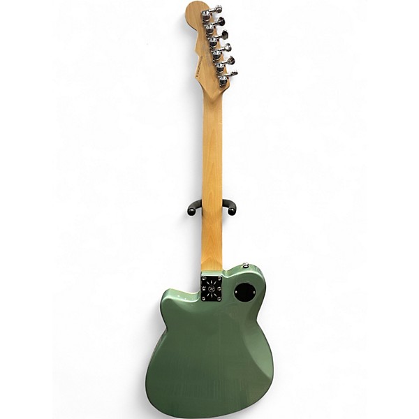 Used Reverend DOUBLE AGENT OG MINT GREEN METALLIC Solid Body Electric Guitar