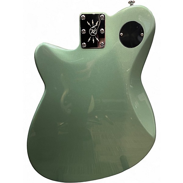 Used Reverend DOUBLE AGENT OG MINT GREEN METALLIC Solid Body Electric Guitar