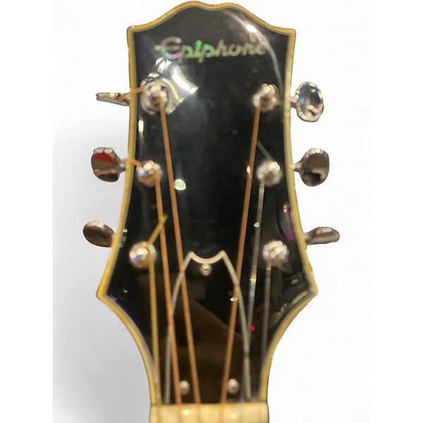 Vintage 1970s Epiphone FT350 EL DORADO  Natural Acoustic Guitar