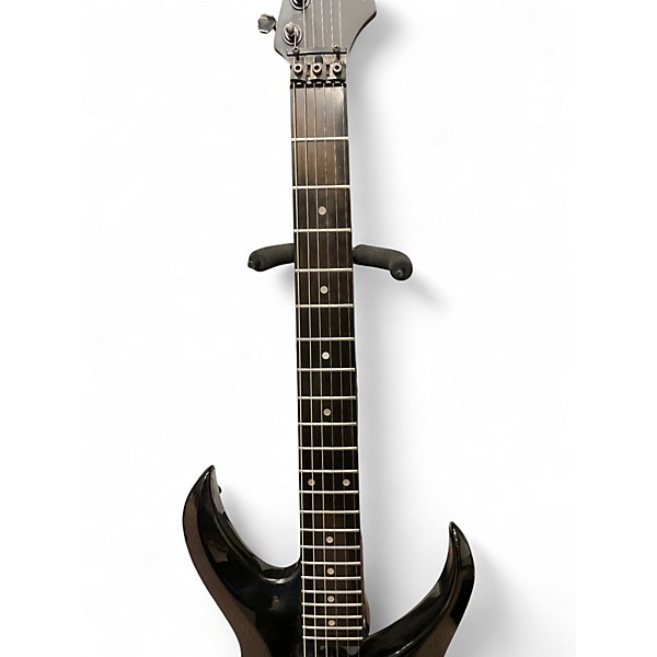 Vintage 1990s Alvarez dana scoop Black Solid Body Electric Guitar