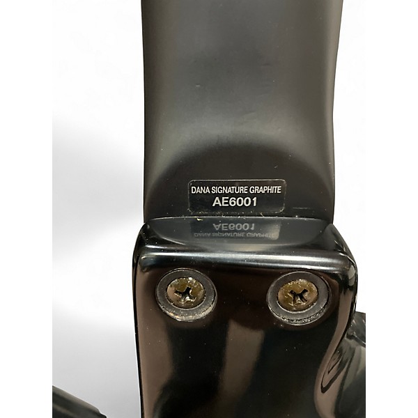 Vintage 1990s Alvarez dana scoop Black Solid Body Electric Guitar