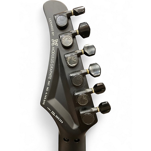 Vintage 1990s Alvarez dana scoop Black Solid Body Electric Guitar