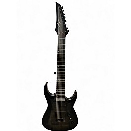 Used Agile Septor Elite 828 8-String Trans Black Solid Body Electric Guitar