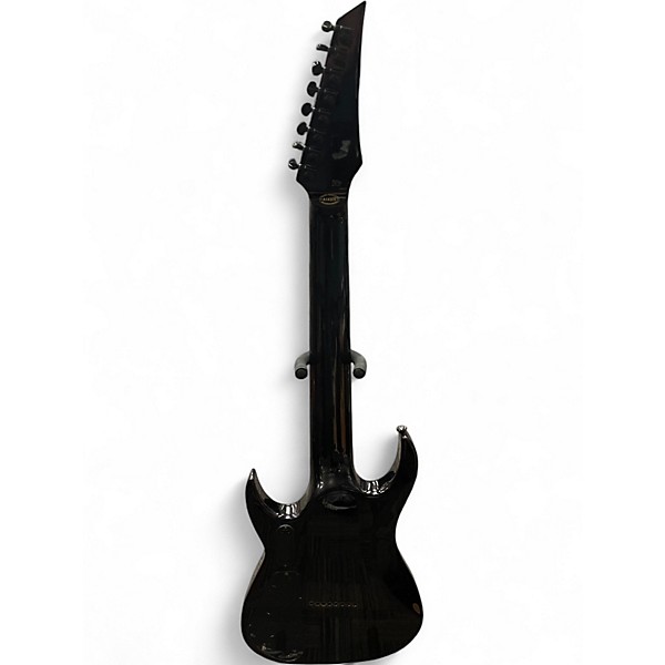 Used Agile Septor Elite 828 8-String Trans Black Solid Body Electric Guitar