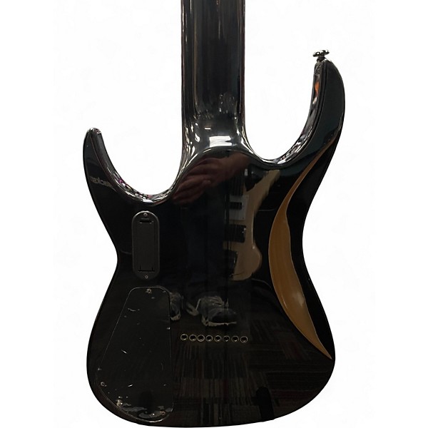 Used Agile Septor Elite 828 8-String Trans Black Solid Body Electric Guitar