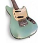 Vintage 1966 Fender Mustang Daphne Blue Solid Body Electric Guitar