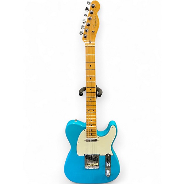 Used Fender American Professional II Telecaster BLUE Solid Body Electric Guitar