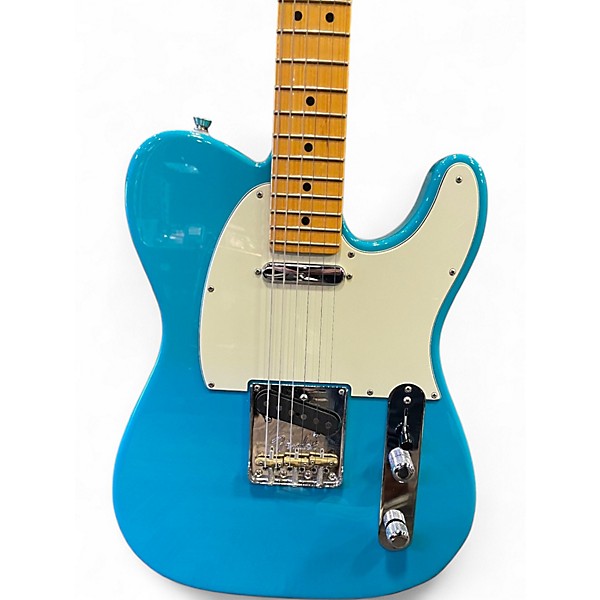Used Fender American Professional II Telecaster BLUE Solid Body Electric Guitar