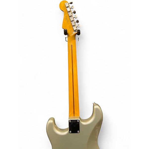 Used 2018 Fender FSR TRADITIONAL 50'S STRATOCASTER WITH STRIPE Inca Silver Solid Body Electric Guitar