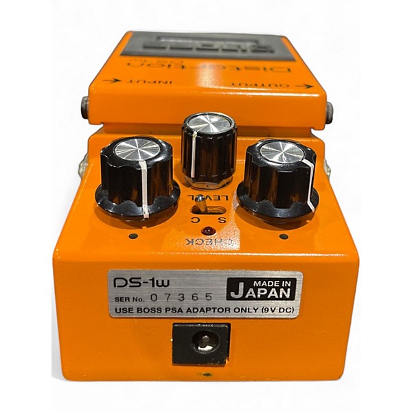Used BOSS DS1W WAZA DISTORTION Effect Pedal