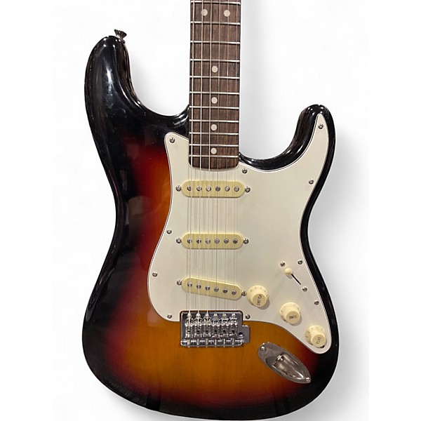 Used Squier Classic Vibe 1960S Stratocaster 2 Color Sunburst Solid Body Electric Guitar